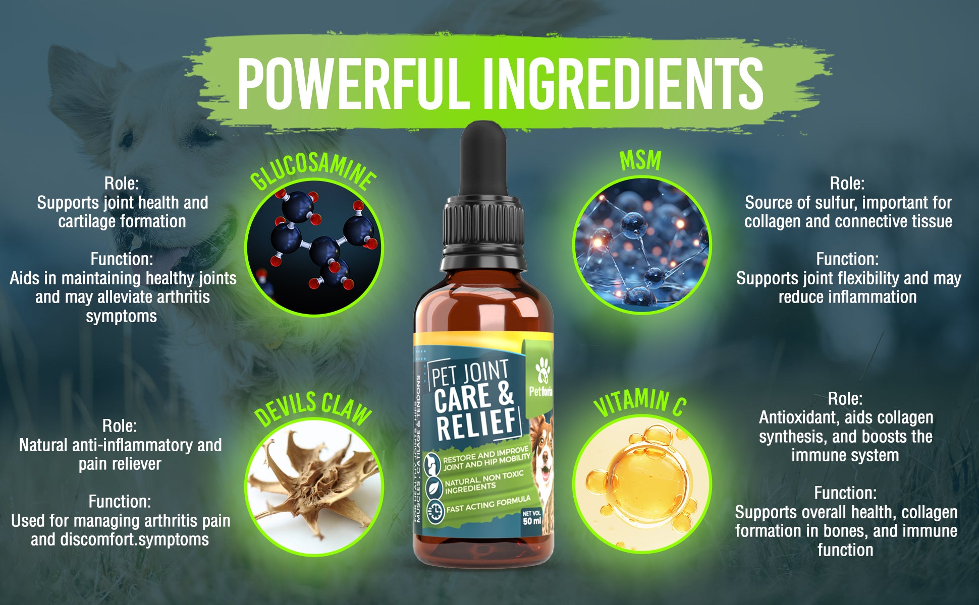 Pet Joint Care Aid & Relief