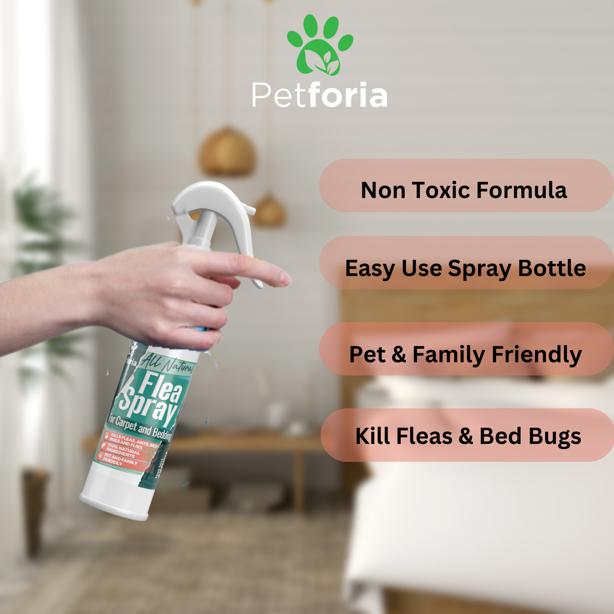 Bedding & Carpet Flea Spray